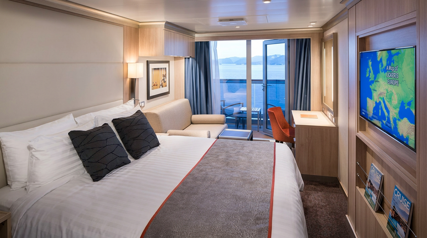 A private view of every arrival. aboard the ship