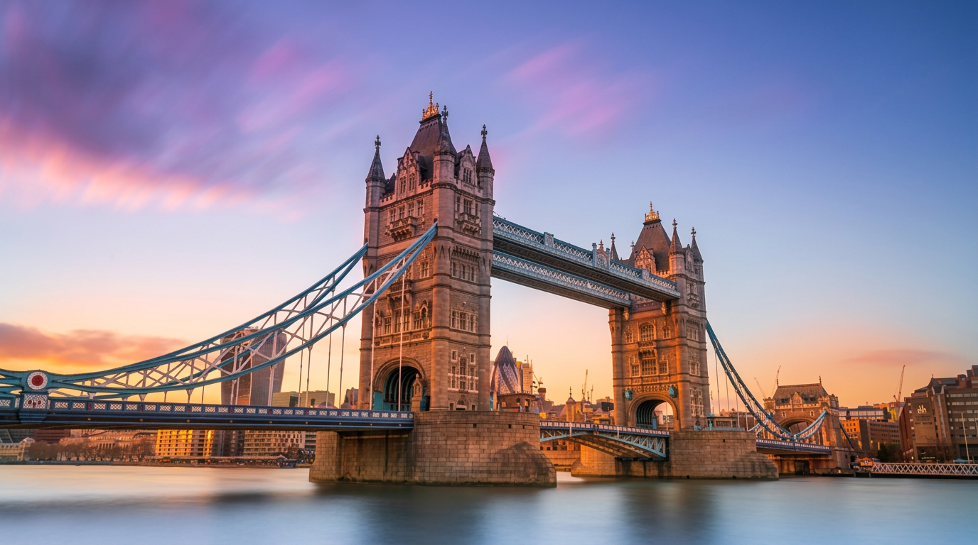 Travel to London destination view